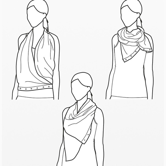 🎁Lululemon Vinyassa Cotton Scarf-Incognito… - Picture 9 of 12